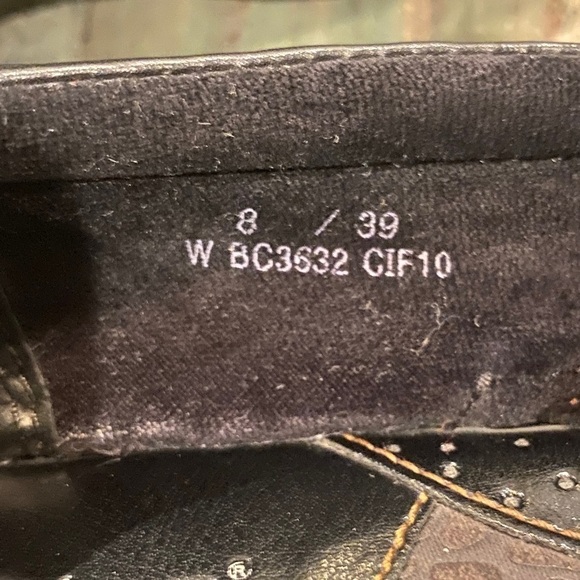 B.O.C. Peggy Clogs Black Leather Comfort Shoes Career Walking Womens Size 8 - Picture 13 of 14